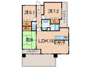 パークアクシス金山ＷＥＳＴの物件間取画像